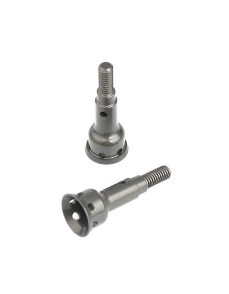 TEKNO RC TKR6270RA REAR ALUMINUM STUB AXLES (2)