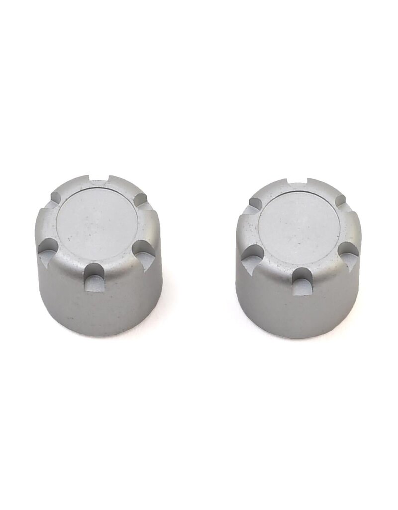 SSD RC SSD00253 SCALE HUBS (SILVER) (2)