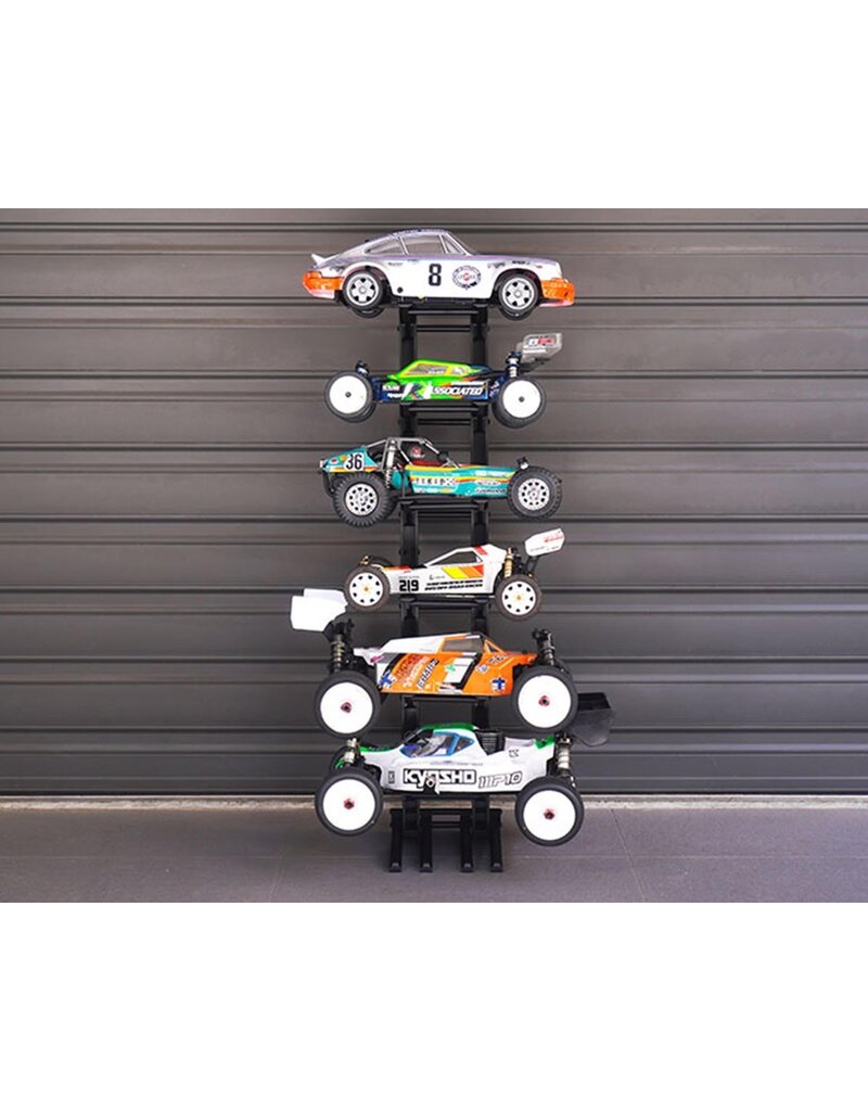 KOSWORK KOS50761 6 LAYER RC CAR DISPLAY STAND (20X24X100CM)