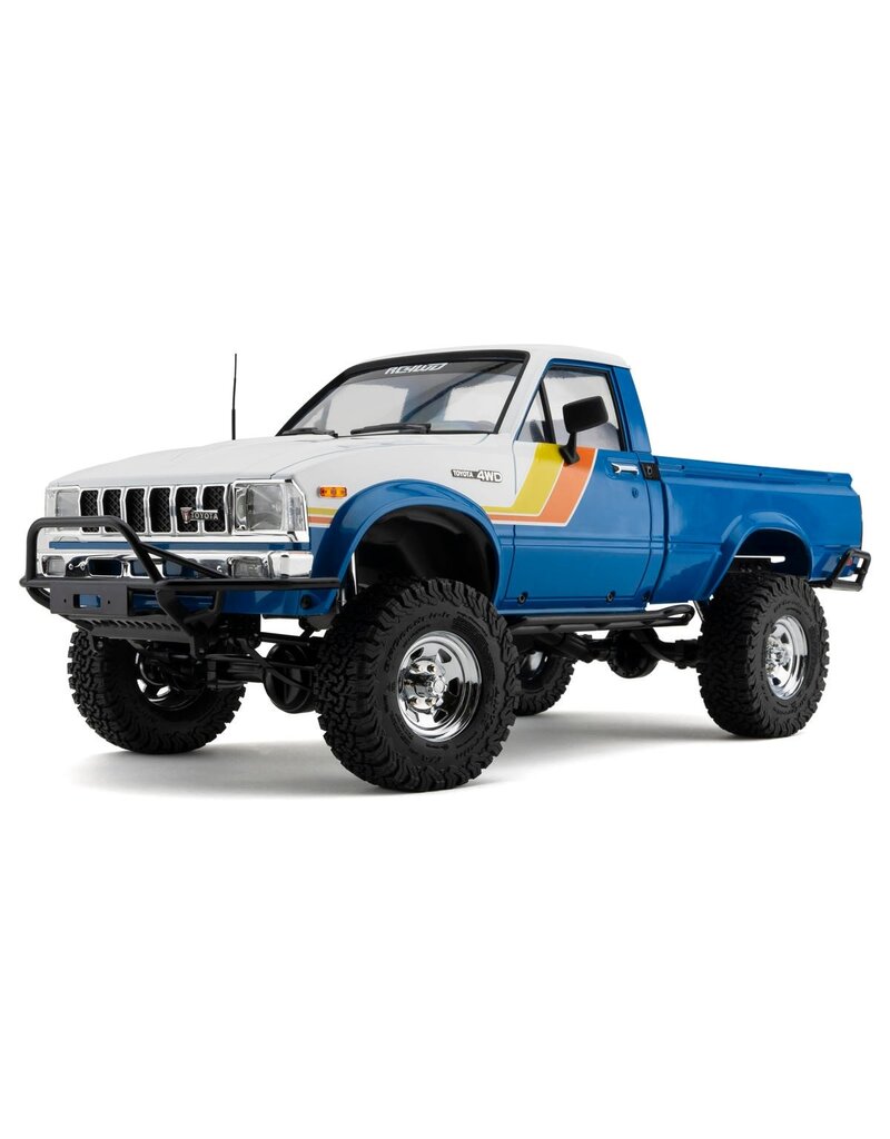 RC4WD RC4ZRTR0069 TRAIL FINDER 2 1/10 RTR 4WD ELECTRIC TRAIL TRUCK W/1982 TOYOTA PICKUP BODY (BLUE) W/2.4GHZ TRANSMITTER