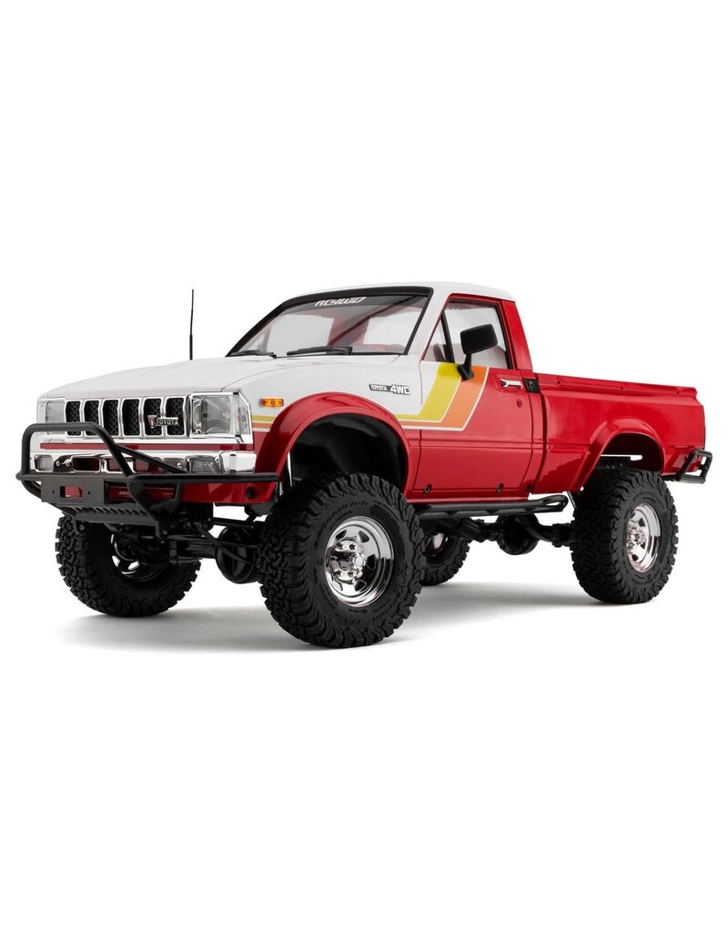 RC4WD RC4ZRTR0070 TRAIL FINDER 2 1/10 RTR 4WD ELECTRIC TRAIL TRUCK W/1982 TOYOTA PICKUP BODY (RED) W/2.4GHZ TRANSMITTER