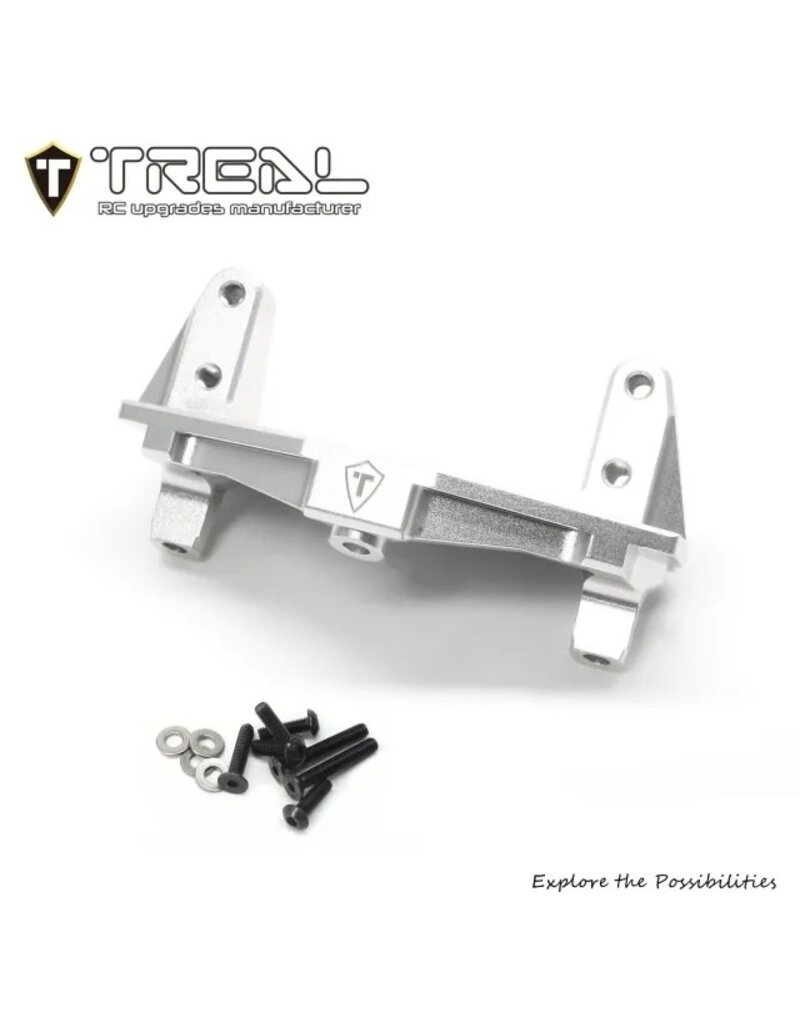TREAL TRLX002TO7171 LOSI® LMT™ ALUMINUM SERVO MOUNT (SILVER)
