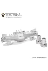 TREAL TRLX004XGG09N LOSI LMT 2.0 7075 ALUMINUM REAR AXLE HOUSING SET (SILVER) W/ALUMINUM REAR HUBS & BOTTOM SHOCK MOUNTS
