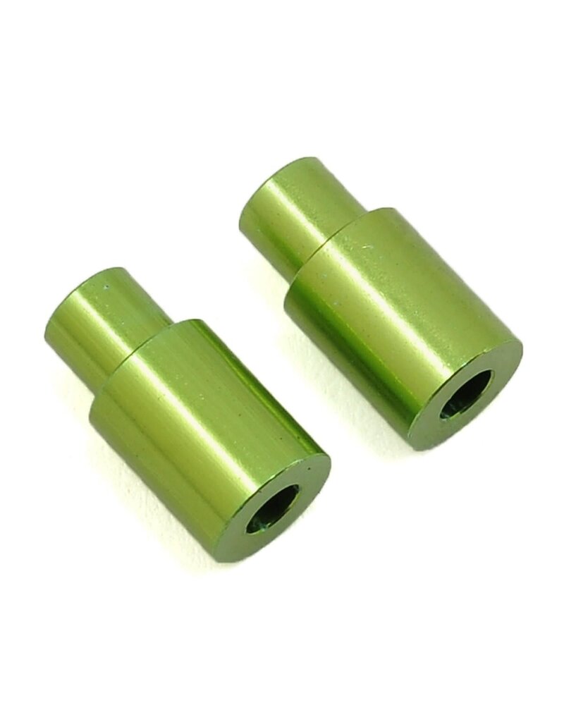 STRC SPTST3639-1G ALUMINUM UPPER FRONT SHOCK TOWER STANDOFFS FOR TRAXXAS STAMPEDE/RUSTLER/SLASH/BANDIT (GREEN) (2)