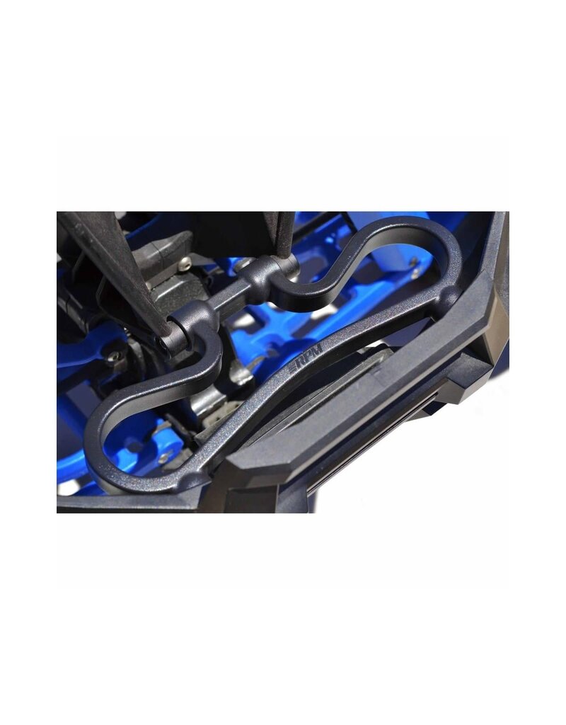 RPM RC PRODUCTS RPM72212 FRONT UPPER BUMPER MOUNT, FOR THE TRAXXAS X-MAXX