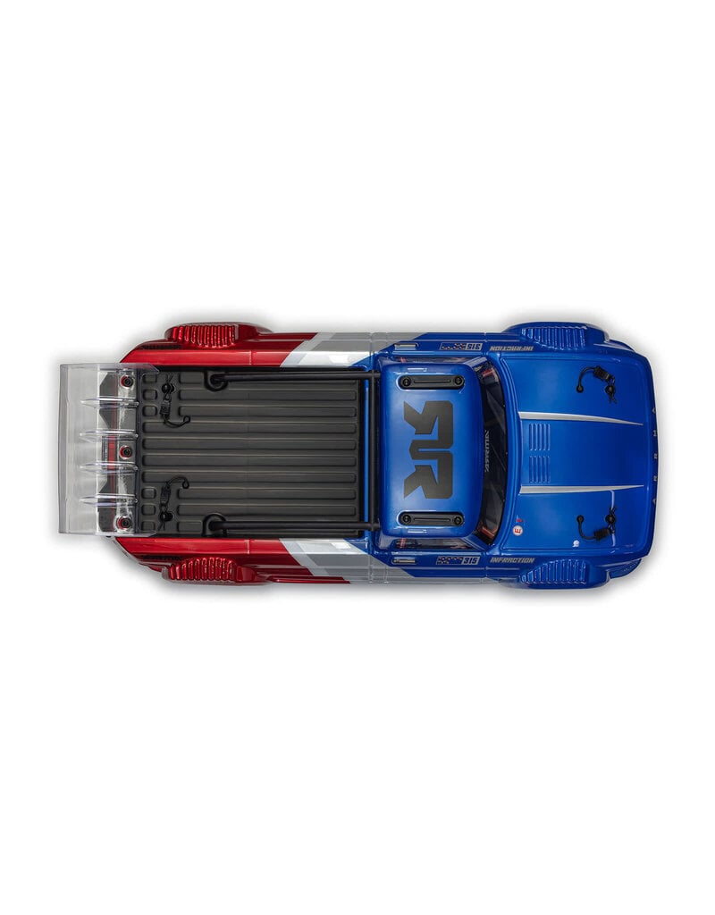 ARRMA ARA4315V4T1 1/8 INFRACTION 223S DSC 4X4 RTR BRUSHLESS ALL-ROAD STREET BASH , BLUE/RED
