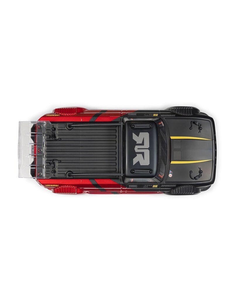 ARRMA ARA4315V4T2 1/8 INFRACTION 223S DSC 4X4 RTR BRUSHLESS ALL-ROAD STREET BASH , BLACK/RED