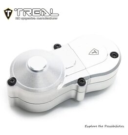 TREAL TRLX002XHLNJL LOSI® LMT™ ALUMINUM OUTER GEARBOX HOUSING (SILVER)