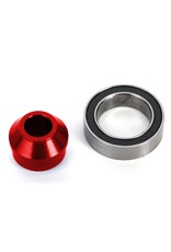 TRAXXAS TRA6893-RED BEARING ADAPTER ALUMINUM RED
