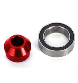 TRAXXAS TRA6893-RED BEARING ADAPTER ALUMINUM RED