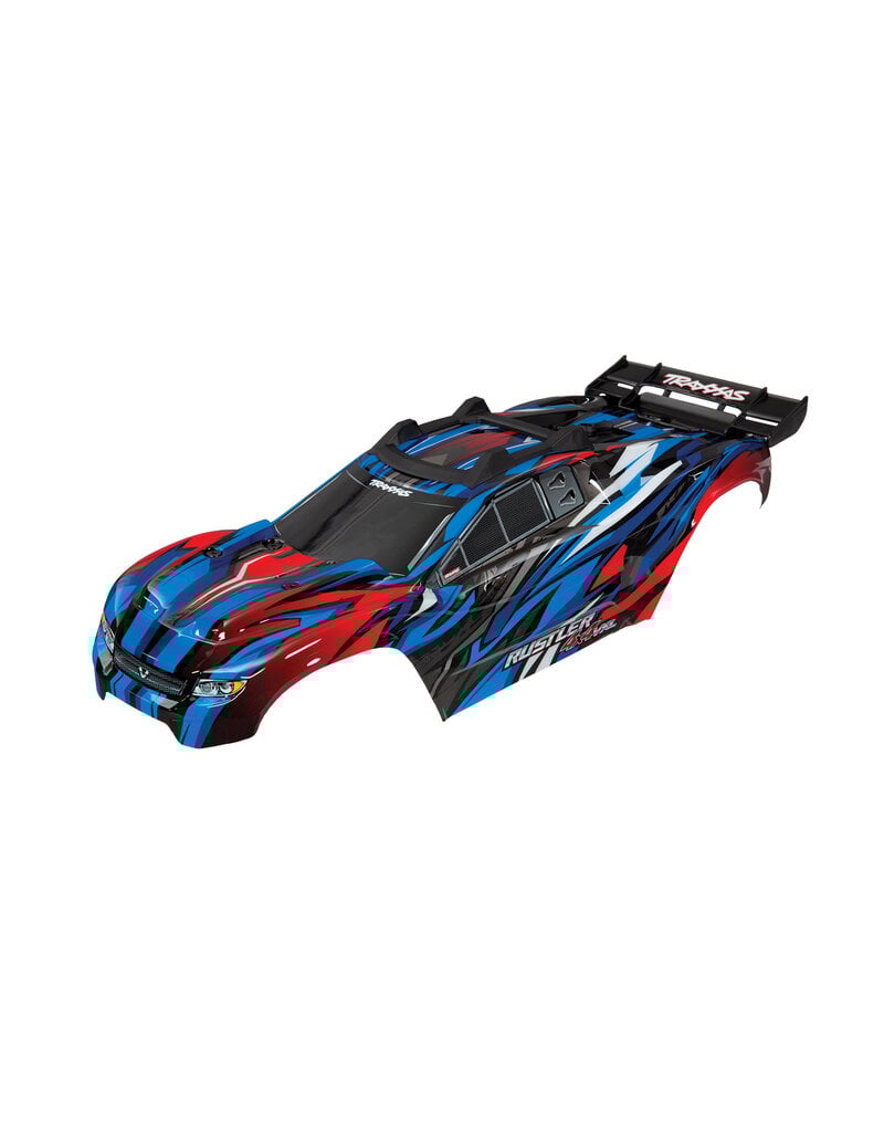 TRAXXAS TRA6717A BODY RUSTLER 4X4 VXL BLUE