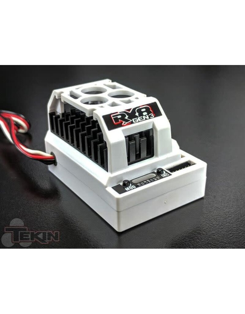 TEKIN TEKTT2302 TEKIN RX8 GEN3 BL SENSORED/ SENSORLESS 1/8 ESC