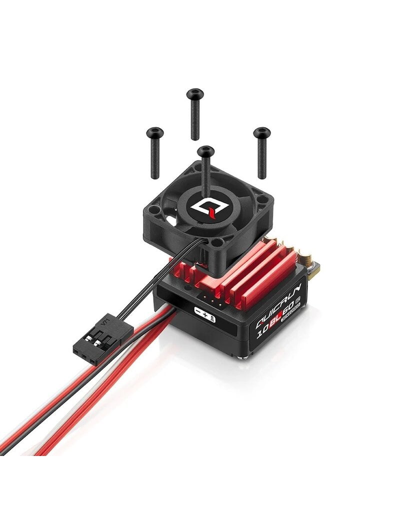 HOBBYWING HWI30108001 QUICRUN 10BL60 SENSORED G2 ESC