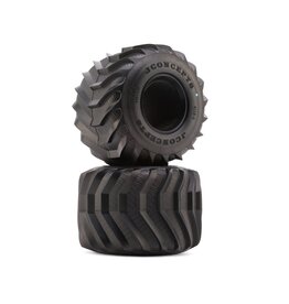 JCONCEPTS JCO4178-01 OUTLAW 2.6" MONSTER TRUCK TIRES (2) (BLUE)