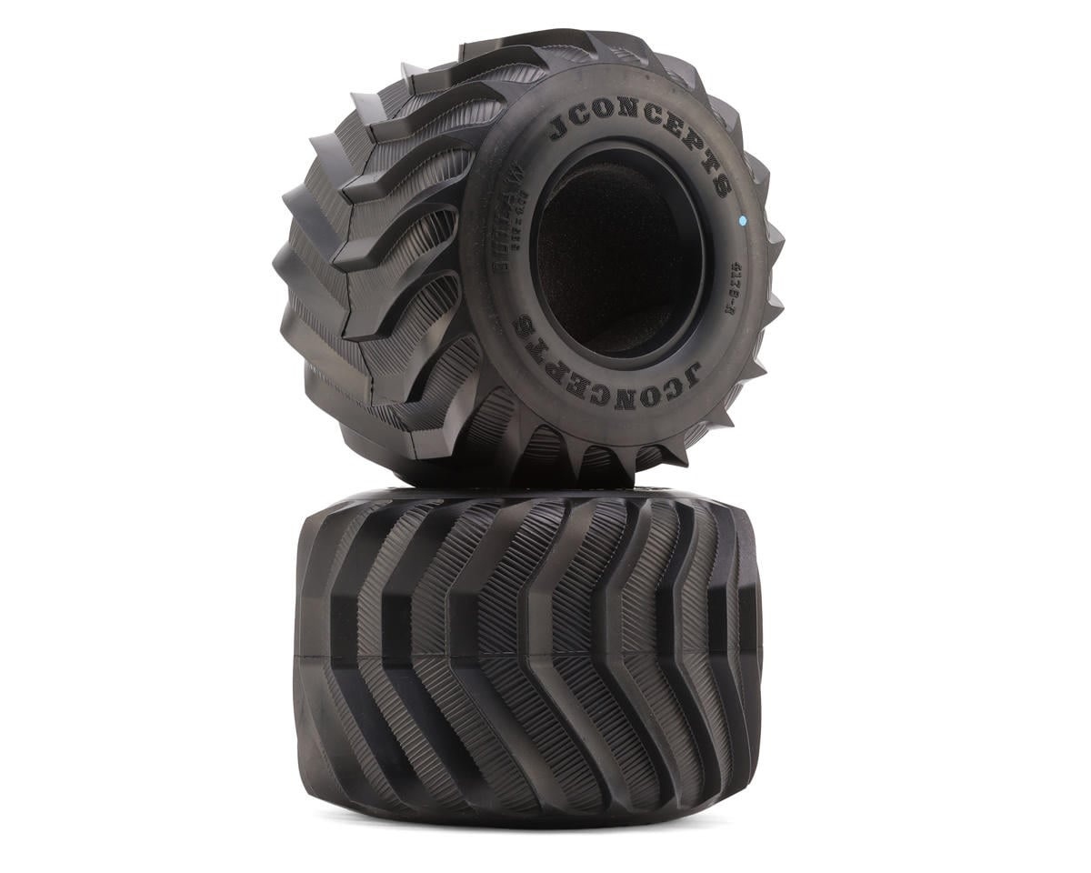 JCO4178-01 OUTLAW 2.6" MONSTER TRUCK TIRES (2) (BLUE)