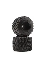 JCONCEPTS JCO4181-01 CHEESE RACER 2.6" MONSTER TRUCK TIRES (2) (BLUE) W/FOAM INSERTS