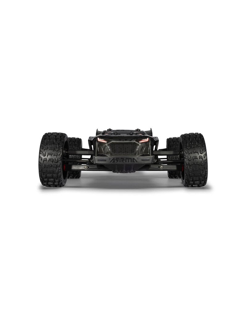 ARRMA ARA7707V6T1 1/7 TALION 4X4 6S EXB BLX BRUSHLESS V6 SPEED TRUCK RTR: BLACK