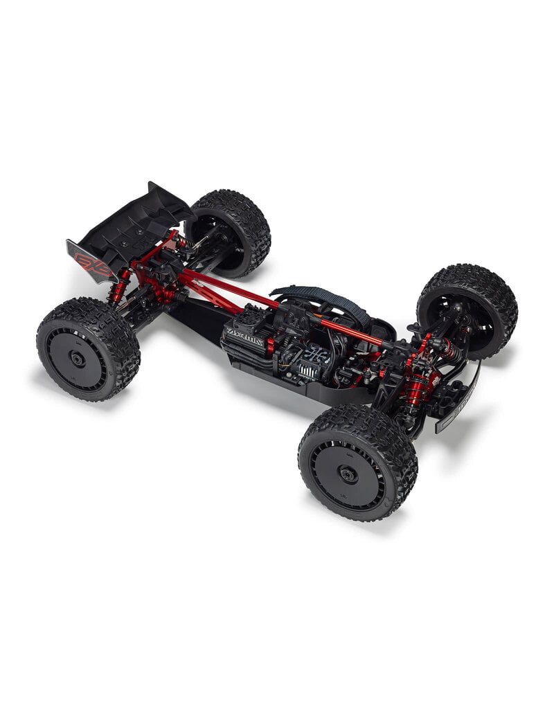 ARRMA ARA7707V6T1 1/7 TALION 4X4 6S EXB BLX BRUSHLESS V6 SPEED TRUCK RTR: BLACK