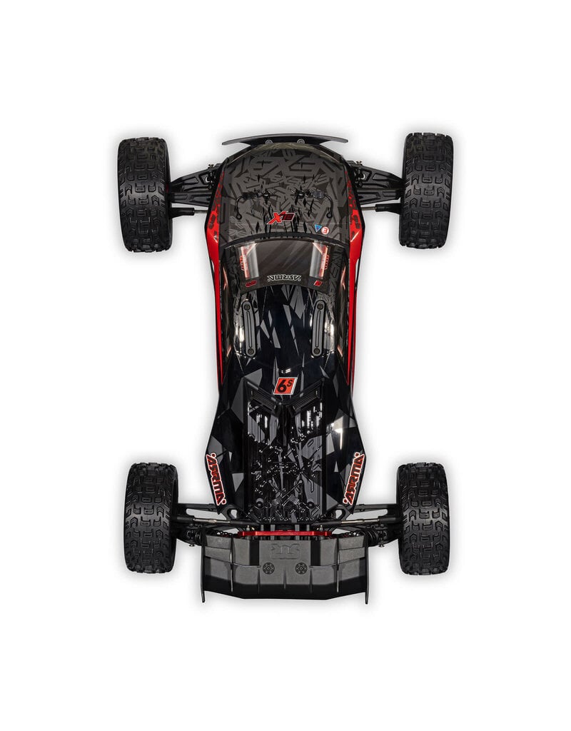 ARRMA ARA7707V6T1 1/7 TALION 4X4 6S EXB BLX BRUSHLESS V6 SPEED TRUCK RTR: BLACK