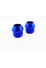 HOT RACING HRASPN28WL06 CNC COOLING HOSE FERRULE COVER FOR TRAXXAS M41, SPARTAN