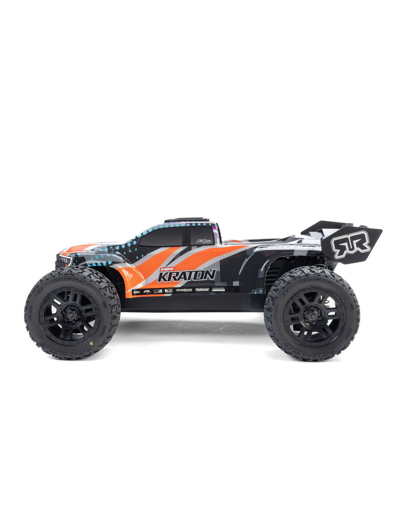 PROLINE RACING PRO1034610 JAEGER F/R MT TIRES MTD 12MM BLACK SPLIT SIXFOR ARRMA MINI KRATON (2)