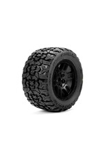 PROLINE RACING PRO1034610 JAEGER F/R MT TIRES MTD 12MM BLACK SPLIT SIXFOR ARRMA MINI KRATON (2)