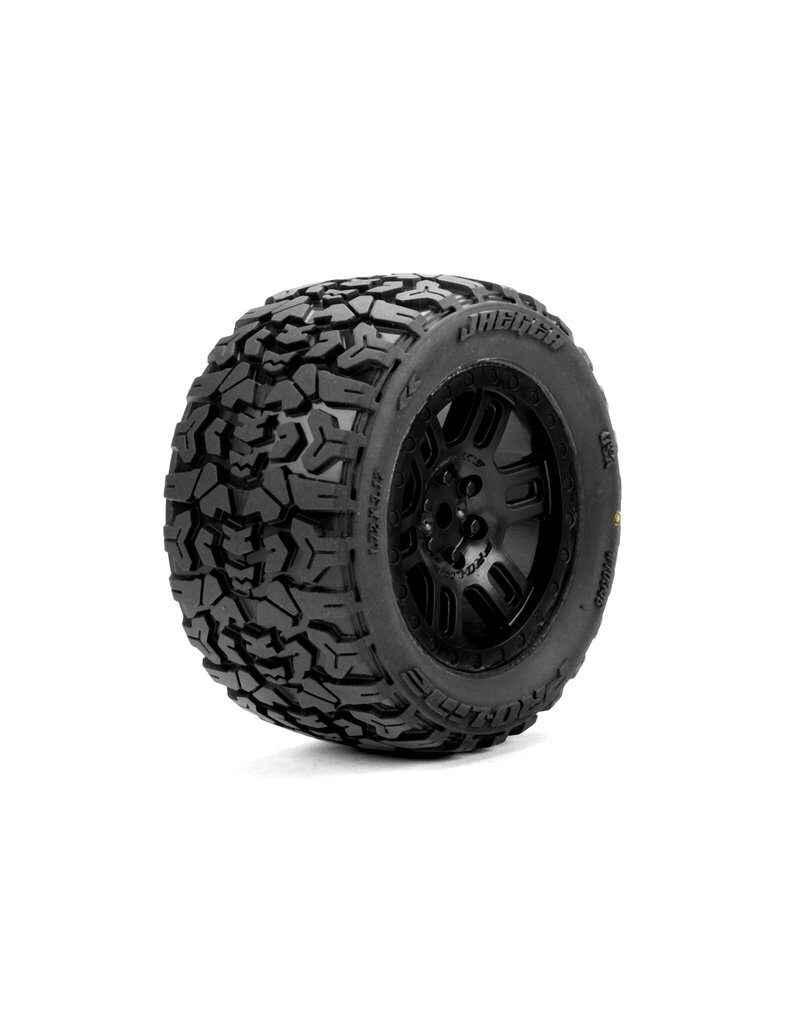 PROLINE RACING PRO1034610 JAEGER F/R MT TIRES MTD 12MM BLACK SPLIT SIXFOR ARRMA MINI KRATON (2)