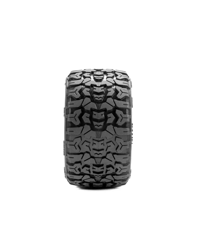 PROLINE RACING PRO1034610 JAEGER F/R MT TIRES MTD 12MM BLACK SPLIT SIXFOR ARRMA MINI KRATON (2)