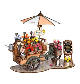 ROBOTIME ROETGS03 BLOSSOM CART 3D WOODEN PUZZLE