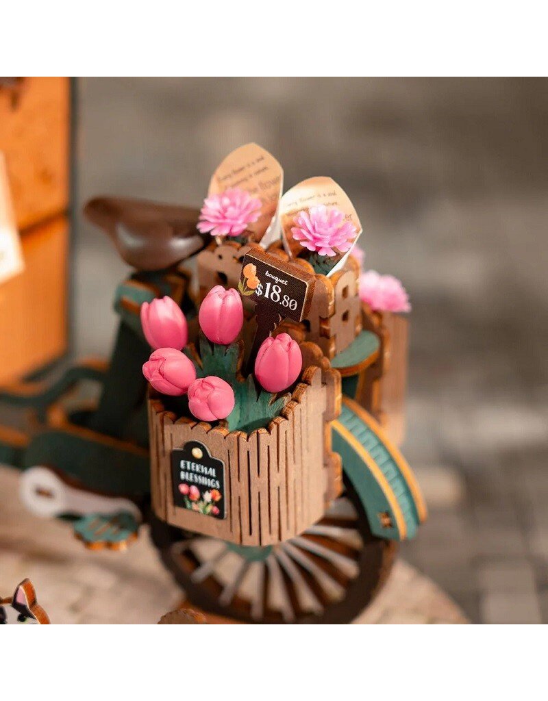 ROBOTIME ROETGS03 BLOSSOM CART 3D WOODEN PUZZLE