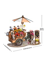 ROBOTIME ROETGS03 BLOSSOM CART 3D WOODEN PUZZLE