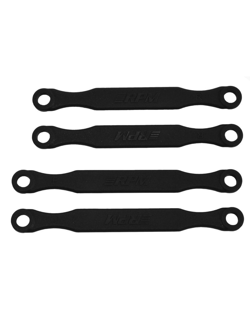 RPM RC PRODUCTS RPM72122 CAMBER LINK SET FOR BL-2S VERSIONS OF TRAXXAS 4X4 VEHICLES: BLACK