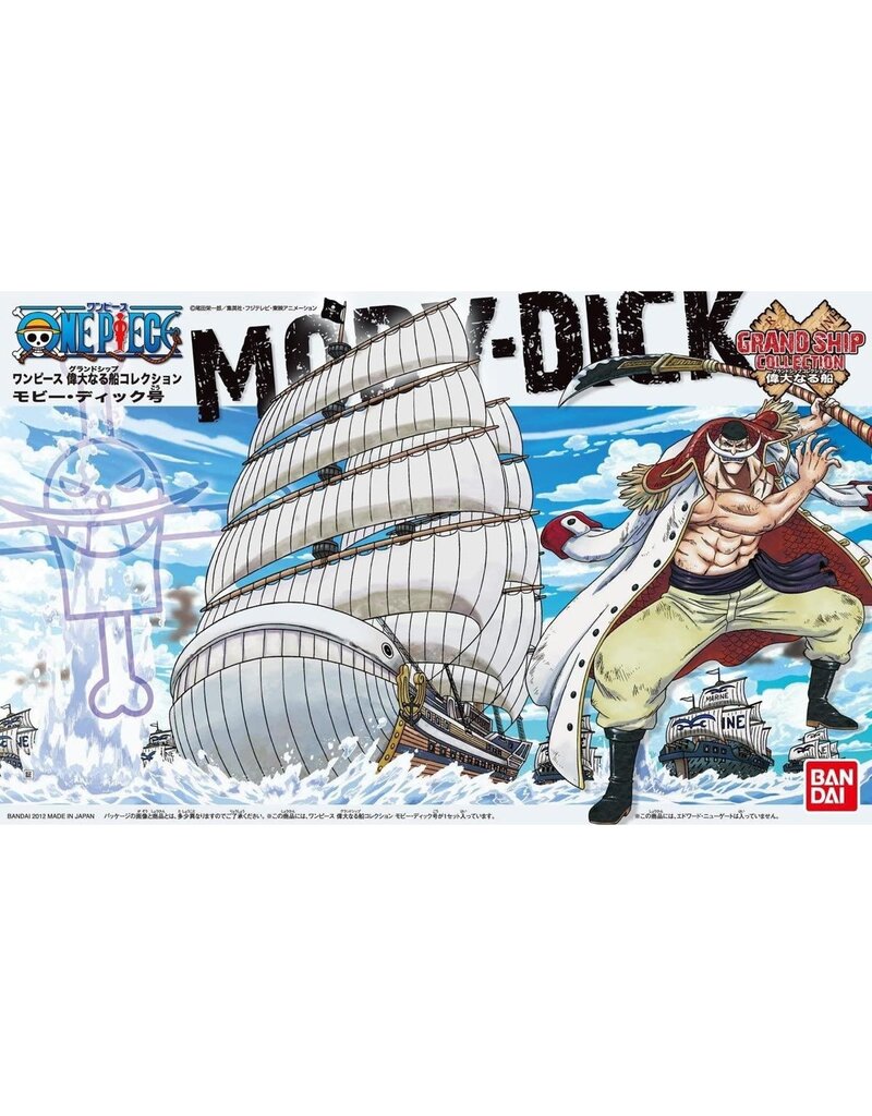 BANDAI BAS2180863 GRAND SHIP COLLECTION #05 MOBY DICK "ONE PIECE" MODEL SHIP