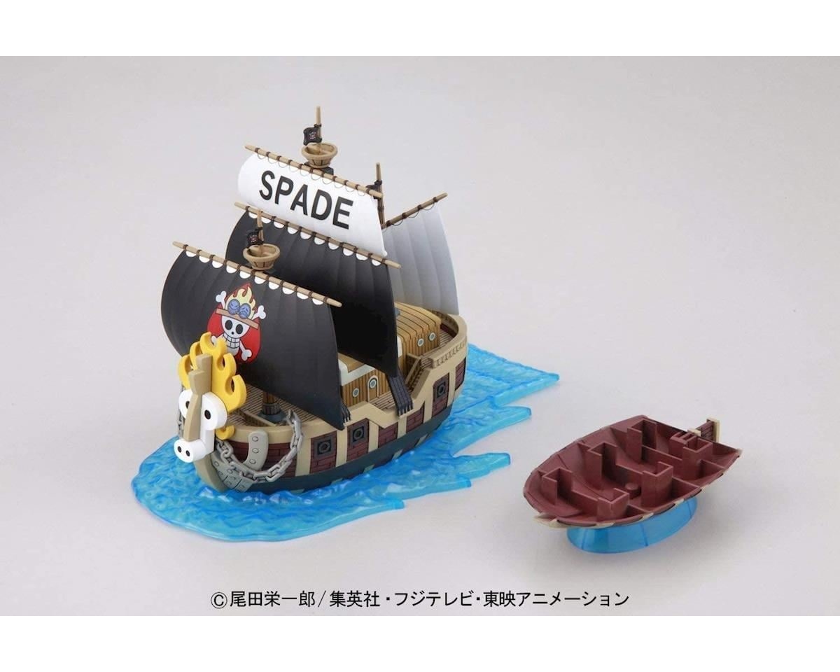 BAS2359032 GRAND SHIP COLLECTION #12 SPADE PIRATES SHIP "ONE PIECE" MODEL KIT