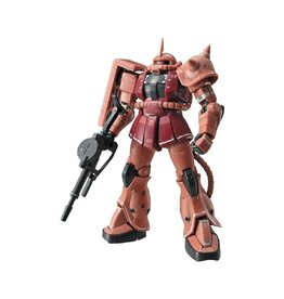 BANDAI BAS2111406 1/144 RG #02 MS-06S CHAR'S ZAKU II "GUNDAM" PLASTIC MODEL KIT