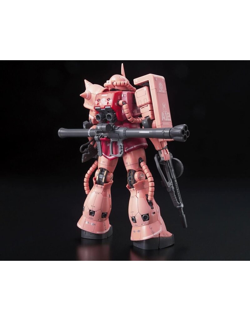 BANDAI BAS2111406 1/144 RG #02 MS-06S CHAR'S ZAKU II "GUNDAM" PLASTIC MODEL KIT