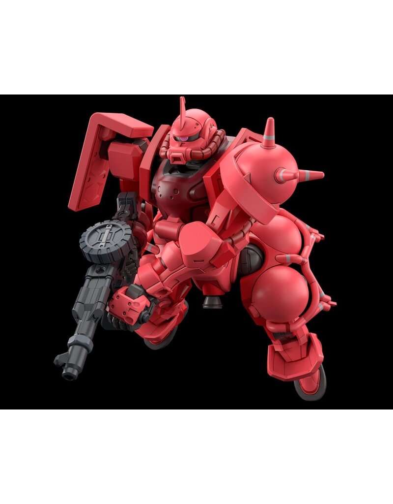 BANDAI BAS2773842 1/144 HGGQ CHAR'S ZAKU (GQ) "GUNDAM GQUUUUUUX" PLASTIC MODEL KIT