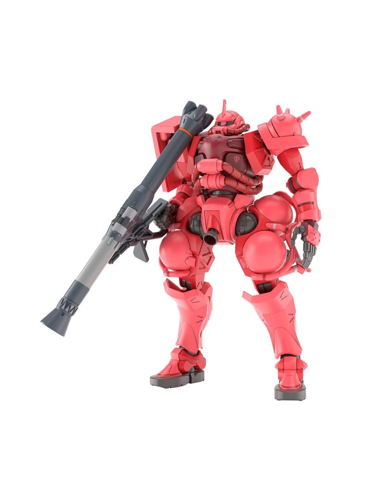 BANDAI BAS2773842 1/144 HGGQ CHAR'S ZAKU (GQ) "GUNDAM GQUUUUUUX" PLASTIC MODEL KIT