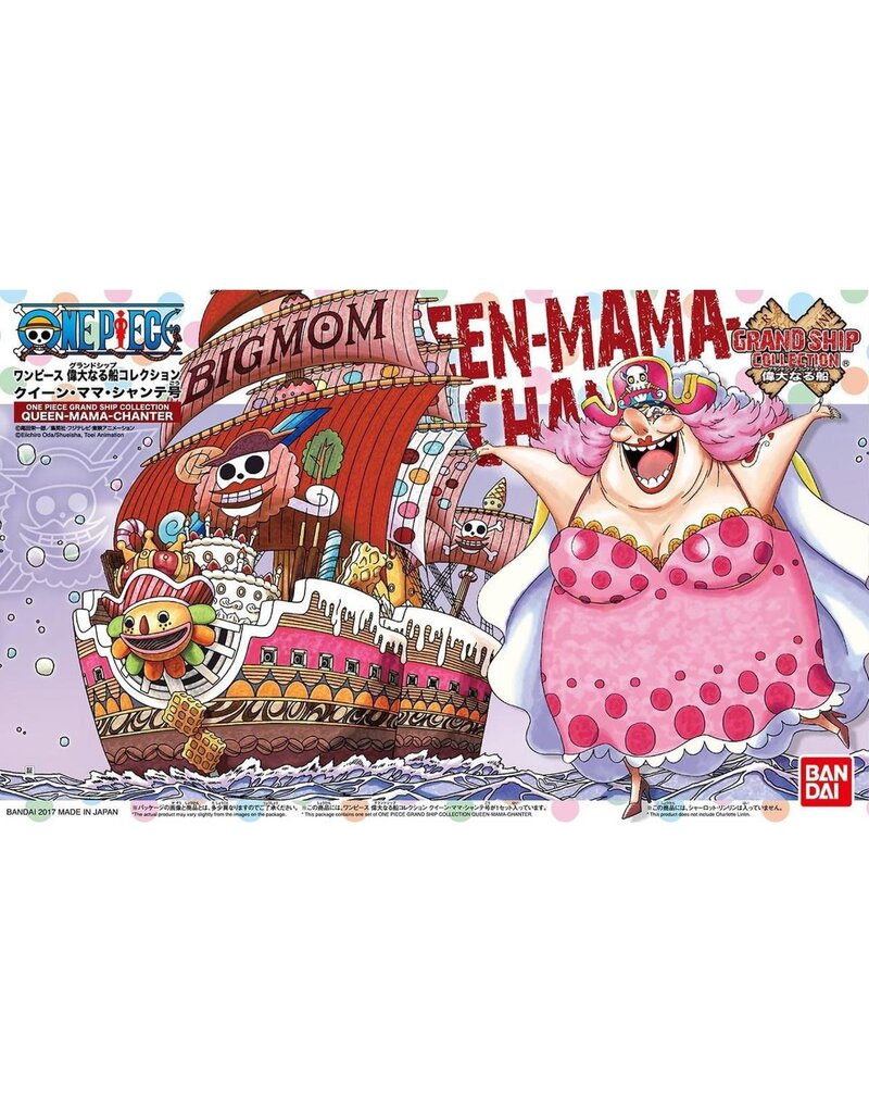 BANDAI BAS2402842 GRAND SHIP COLLECTION #13 QUEEN-MAMA-CHANTER "ONE PIECE" MODEL KIT