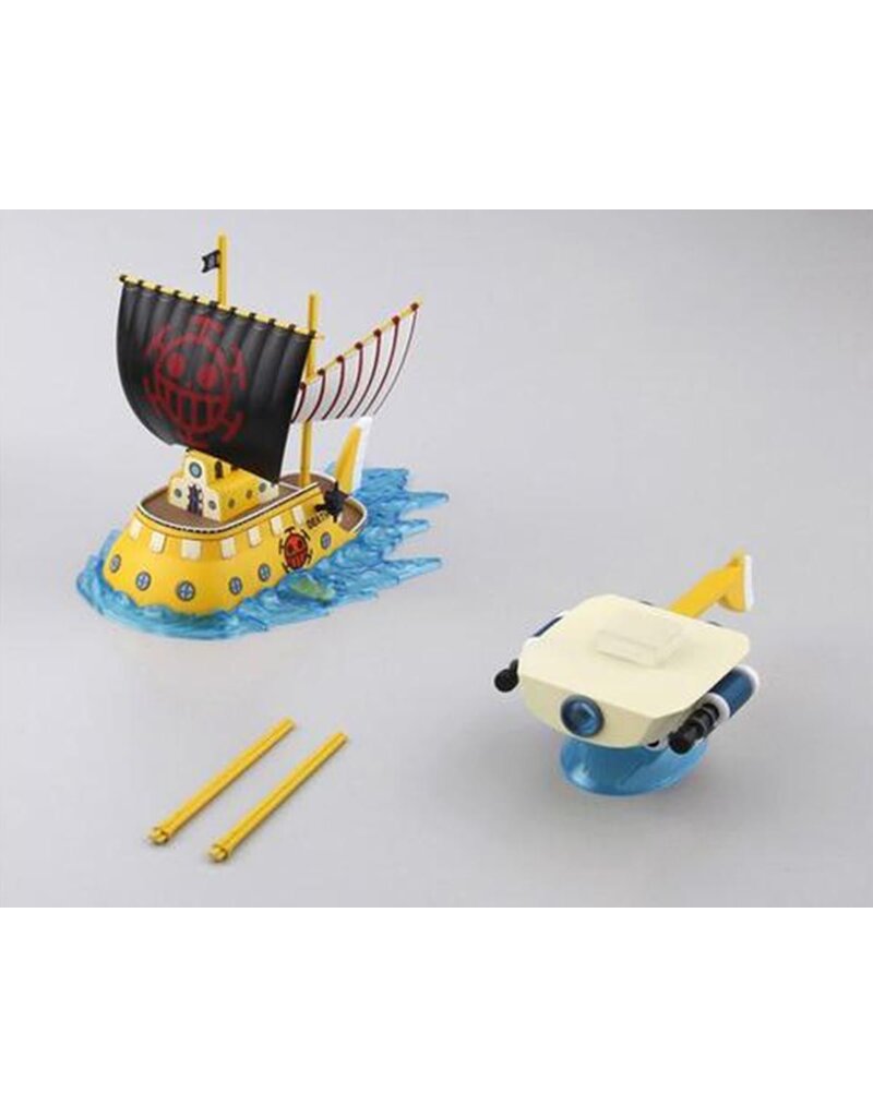 BANDAI BAS2174152 GRAND SHIP COLLECTION #02 TRAFALGAR LAW'S SUBMARINE "ONE PIECE" PLASTIC MODEL