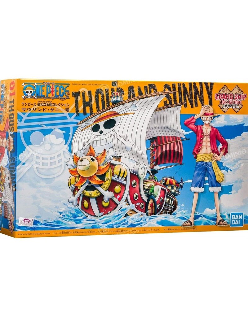 BANDAI BAS2174151 GRAND SHIP COLLECTION #01 THOUSAND SUNNY "ONE PIECE" MODEL SHIP