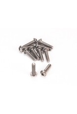 PN RACING KEN PN700928 M2X8 TITANIUM UFO HEAD HEX MACHINE SCREW (10)