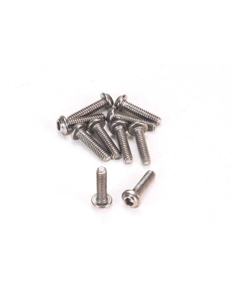 PN RACING KEN PN700928 M2X8 TITANIUM UFO HEAD HEX MACHINE SCREW (10)