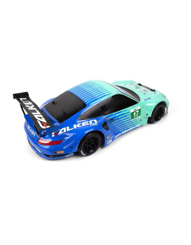 HPI RACING HPI160782 PORSCHE 911 GT3 RSR FALKEN PRE-PAINTED BODY (206MM/210MM)