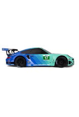 HPI RACING HPI160782 PORSCHE 911 GT3 RSR FALKEN PRE-PAINTED BODY (206MM/210MM)