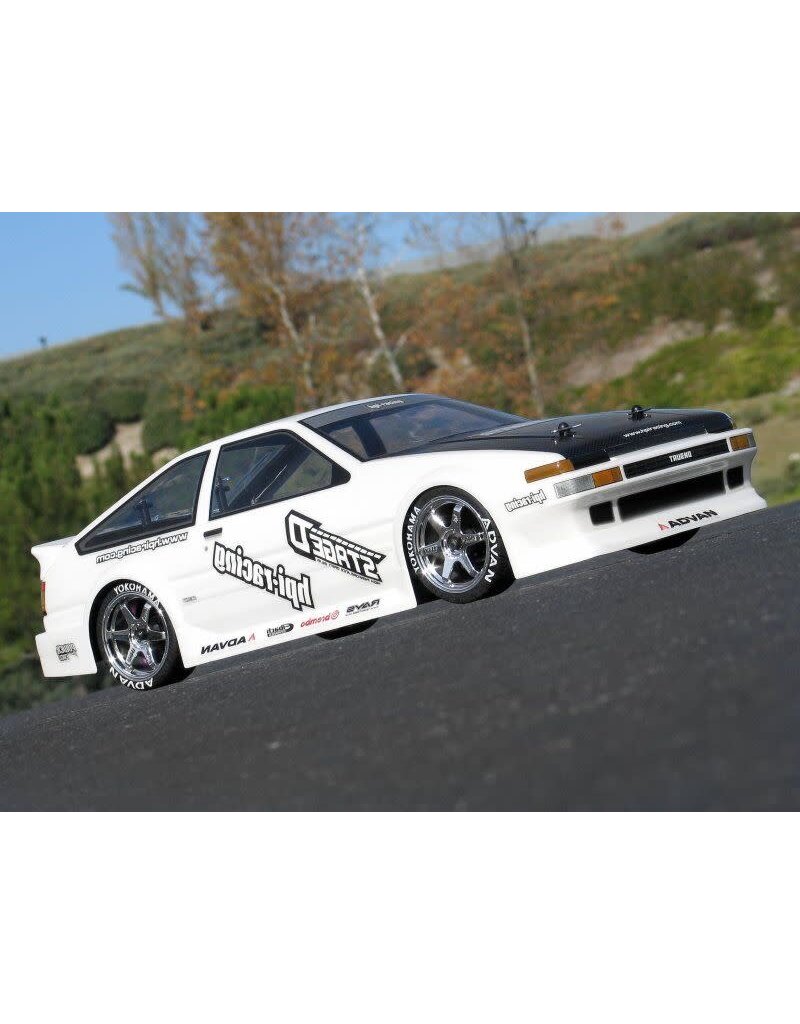 HPI RACING HPI17209 TOYOTA TRUENO AE86 CLEAR BODY (190MM)