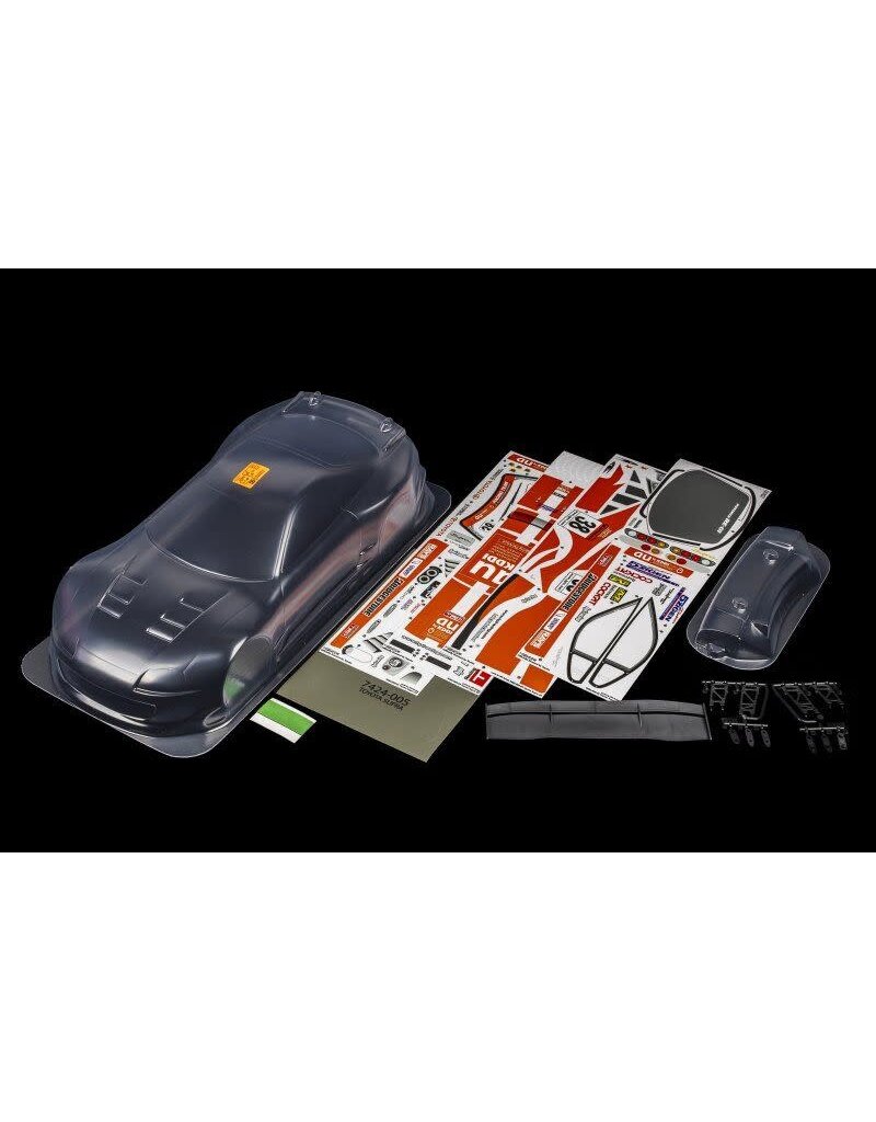HPI RACING HPI7486 TOYOTA SUPRA GT BODY (200MM), CLEAR