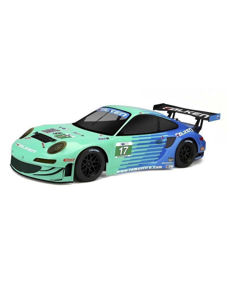 HPI RACING HPI108370 2012 PORSCHE 911 GT3 RSR CLEAR BODY (206MM/210MM)