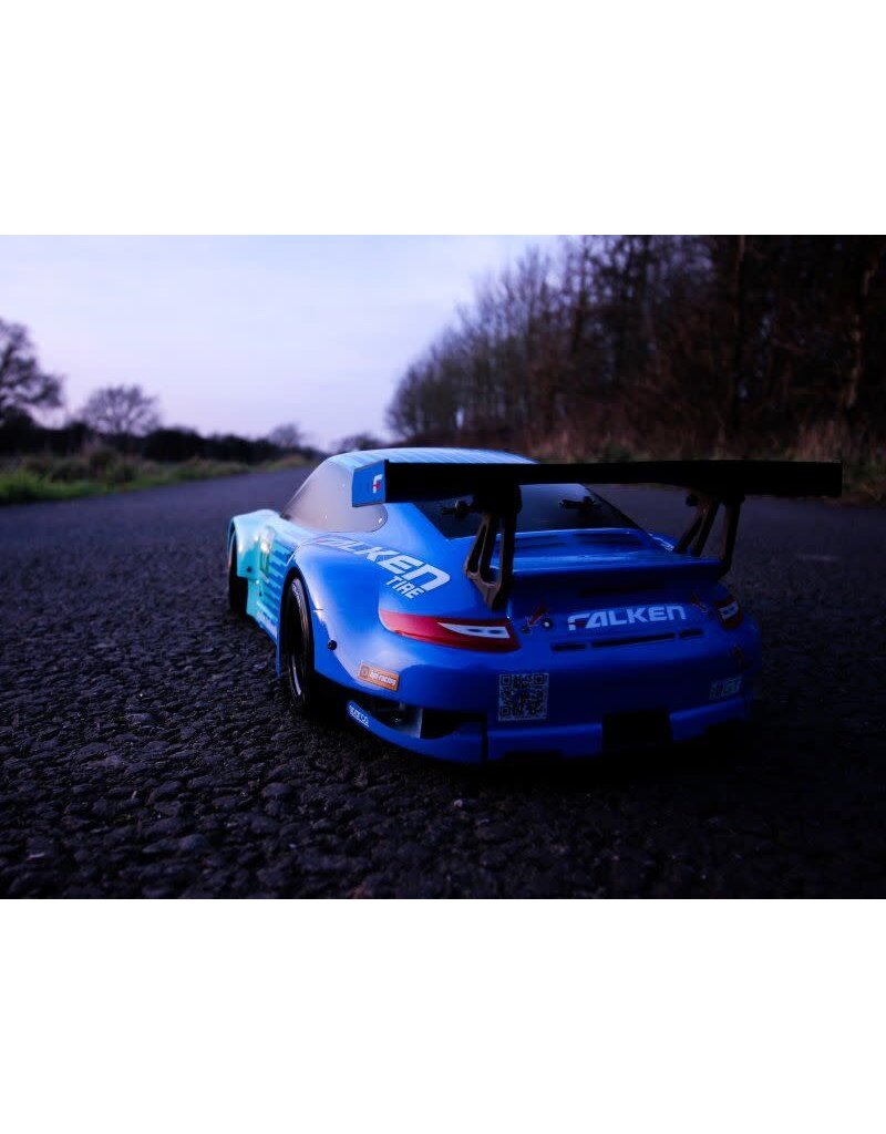 HPI RACING HPI108370 2012 PORSCHE 911 GT3 RSR CLEAR BODY (206MM/210MM)