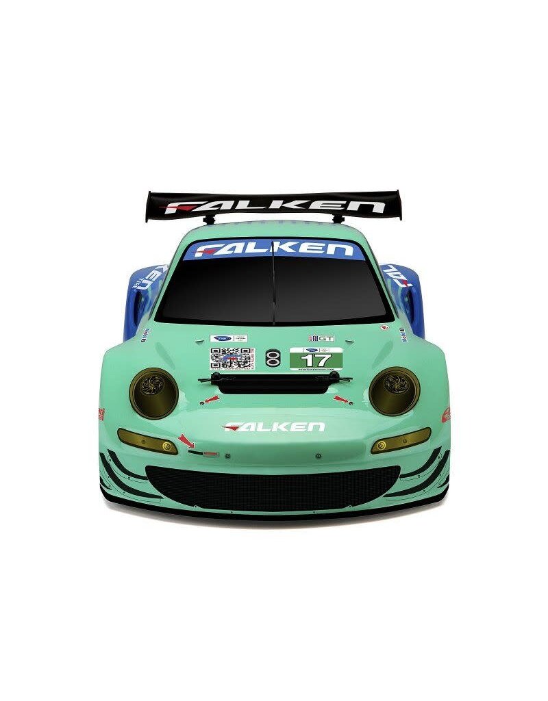 HPI RACING HPI108370 2012 PORSCHE 911 GT3 RSR CLEAR BODY (206MM/210MM)
